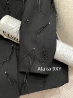 MOCO niche highend designer brand24ss early autumn new series heavy industry feathers  Nail bead pendant design, threedimensional cutting suit skirt - Image 32