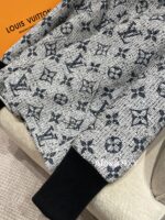 LOUIS VUITTON  2024 AutumnWinter New Collection  Heavy Industry Color Weaving Jacquard Classic Clover Logo Jacket, Baseball Jacket, Women's Jacket. Handsome and versatile for both men and women - Image 22