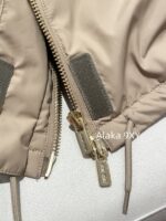 miumiu   2024 autumn and winter new collectionClassic letter logo hooded casual mid length down jacket loose fit for both men and women. 90 National Standard Goose Down - Image 22