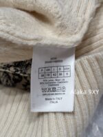 DIOR gift box packaging  High version D   2024 AutumnWinter New Collection  Classic White Diamond Pattern Hoodie with Embroidered Butterfly Pattern on the Back Pocket Teddy Hairy Cashmere Coat for Women - Image 20