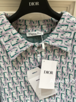 DIOR Classic Versatile and Timeless/D 24 Early Autumn New Collection  Knitted collar shirt jacket. Loose fit large size suitable for both men and women - Image 17
