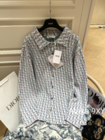 DIOR Classic Versatile and Timeless/D 24 Early Autumn New Collection  Knitted collar shirt jacket. Loose fit large size suitable for both men and women - Image 18