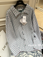 DIOR Classic Versatile and Timeless/D 24 Early Autumn New Collection  Knitted collar shirt jacket. Loose fit large size suitable for both men and women - Image 19