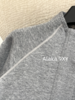 Dior Autumn/Winter Collection  Heavy duty Cashmere Double sided Woolen Jacquard Logo Jacket for Women. Available in two colors - Image 10