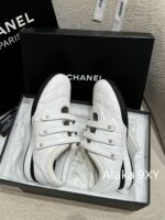 Dior High Quality/2024 Latest Silver Horn King  Baseball shoes are here! New diamond patterned lambskin sports shoes   Customized tire sheepskincow suedelambskin - Image 12