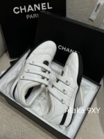 Dior High Quality/2024 Latest Silver Horn King  Baseball shoes are here! New diamond patterned lambskin sports shoes   Customized tire sheepskincow suedelambskin - Image 13