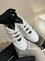 Dior High Quality/2024 Latest Silver Horn King  Baseball shoes are here! New diamond patterned lambskin sports shoes   Customized tire sheepskincow suedelambskin - Image 21