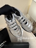 Dior High Quality/2024 Latest Silver Horn King  Baseball shoes are here! New diamond patterned lambskin sports shoes   Customized tire sheepskincow suedelambskin - Image 36