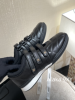 Dior High Quality/2024 Latest Silver Horn King  Baseball shoes are here! New diamond patterned lambskin sports shoes   Customized tire sheepskincow suedelambskin - Image 43