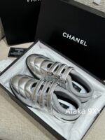 Dior High Quality/2024 Latest Silver Horn King  Baseball shoes are here! New diamond patterned lambskin sports shoes   Customized tire sheepskincow suedelambskin - Image 44