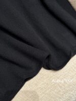 DIOR   24ss Early Autumn New Collection  Butterfly Letter Jacquard Round Neck, Gold Thread Embroidered Logo, Wool Knitted Sweater Available in Black and White - Image 16