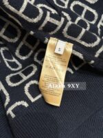 Hermes Early Spring New Collection  Double sided Wool/Cashmere Zipper Jacquard Logo Coat for Women. - Image 14