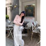 miumiu   24ss new college style simple embroidery Fried Dough Twists jacquard small Vneck pullover knitting women. - Image 5