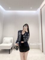 DIOR High Quality 024 AutumnWinter New Collection  Paris map embroidery high neck wool jacquard logo knitted cardigan zipper jacket for women - Image 29