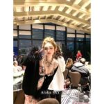 PRADA's "Noble Gold Feeling" 24 Autumn/Winter New Collection  Heavy industry doublelayer ostrich fur cuffs 100 cashmere knitted cardigan women's lazy and versatile temperament top - Image 14