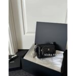 CHANEL's "unpopular non collision bag" 24k autumn and winter new collection  Camera bag/double chain shoulder bag original imported premium lambskin material gift box packaging - Image 3