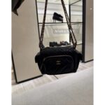 CHANEL's "unpopular non collision bag" 24k autumn and winter new collection  Camera bag/double chain shoulder bag original imported premium lambskin material gift box packaging - Image 10
