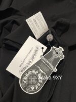 Chrome Hearts is a musthave for trendsetters  Kluo  2024 SS early autumn new collection round neck long sleeved model letter logo base Tshirt for women. - Image 27