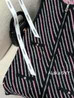 Chanel is incredibly beautiful  New Collection for Autumn/Winter Season 24: Colorful Yarn, Twill Wool, Knitted Jacquard, Round Neck, Sleeveless Zipper style Vest Coat/Dress - Image 24