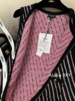 Chanel is incredibly beautiful  New Collection for Autumn/Winter Season 24: Colorful Yarn, Twill Wool, Knitted Jacquard, Round Neck, Sleeveless Zipper style Vest Coat/Dress - Image 28