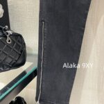 Chanel slimming pants ”  24/7 Early Autumn New CollectionTwo Side Zipper Slim Fit Elastic High Waist Pencil/Small Leg Pants Versatile and Versatile