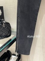 Chanel slimming pants ”  24/7 Early Autumn New CollectionTwo Side Zipper Slim Fit Elastic High Waist Pencil/Small Leg Pants Versatile and Versatile