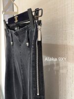 Chanel slimming pants ”  24/7 Early Autumn New CollectionTwo Side Zipper Slim Fit Elastic High Waist Pencil/Small Leg Pants Versatile and Versatile - Image 15