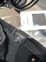 Chanel slimming pants ”  24/7 Early Autumn New CollectionTwo Side Zipper Slim Fit Elastic High Waist Pencil/Small Leg Pants Versatile and Versatile - Image 19