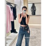 CHANEL's cute little trash bag is here   24CoCo Handle Mini Handle Chain Bag/Diagonal Span/Handbag Full Leather Imported Leather Gift Box Packaging - Image 5
