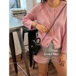 CHANEL's cute little trash bag is here   24CoCo Handle Mini Handle Chain Bag/Diagonal Span/Handbag Full Leather Imported Leather Gift Box Packaging - Image 7