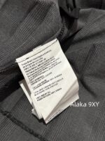 MIUMIU autumn and winter versatile matching2024SS new college style gray elastic letter logo pleated skirt for women/short skirt for women - Image 6