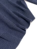 MIUMIU Super Lusi Same Style  College style diamond grid pattern 2024 autumn and winter new wool round neck pullover knitted sweater jacket for women. - Image 4