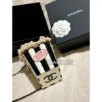 CHANEL's new model is extremely difficult to buy, same as Jennie's  24 Collector Series Heavy duty Pearl Box Resin Chain  Package/Banquet Package. Gift box packaging - Image 5