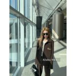 LOUIS VUITTON  Classic Clover Alphabet Logo Gold Thread Embroidered Pocket2024 Autumn/Winter New Melad Color Collar Shirt Pocket Coat for Women - Image 8