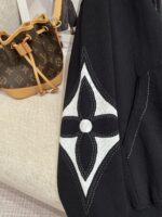 LOUIS VUITTON High Quality  2024ss Early Autumn New Collection Classic Letter Printed Logo Hoodie Design Zipper Jacket Hoodie. - Image 8