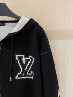 LOUIS VUITTON High Quality  2024ss Early Autumn New Collection Classic Letter Printed Logo Hoodie Design Zipper Jacket Hoodie. - Image 14