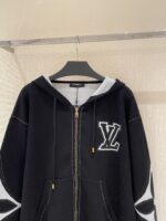 LOUIS VUITTON High Quality  2024ss Early Autumn New Collection Classic Letter Printed Logo Hoodie Design Zipper Jacket Hoodie. - Image 15