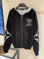 LOUIS VUITTON High Quality  2024ss Early Autumn New Collection Classic Letter Printed Logo Hoodie Design Zipper Jacket Hoodie. - Image 16