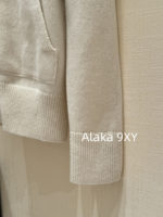 THOM BROWNE "American College Style Dress ”TB 2024ss Early autumn new series wool hooded zipper/back flower pattern knitted cardigan jacket for women. - Image 31