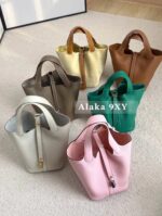 HermesH  Basket of vegetables   Ten years of craftsmanship, 100 handmade customization. Imported air freight whole piece TC big cow custom development fullcolor series can be customized with exclusive color card 22cm