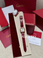 Cartier High Quality _ New Santos Dumont Men's and Women's Watches  Original Swiss highpower quartz movement/imported original ChangA grade special clamp with diamond version - Image 10