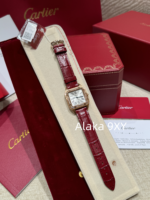 Cartier High Quality _ New Santos Dumont Men's and Women's Watches  Original Swiss highpower quartz movement/imported original ChangA grade special clamp with diamond version - Image 11