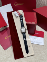 Cartier High Quality _ New Santos Dumont Men's and Women's Watches  Original Swiss highpower quartz movement/imported original ChangA grade special clamp with diamond version - Image 17