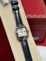 Cartier High Quality _ New Santos Dumont Men's and Women's Watches  Original Swiss highpower quartz movement/imported original ChangA grade special clamp with diamond version - Image 19