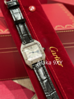Cartier High Quality _ New Santos Dumont Men's and Women's Watches  Original Swiss highpower quartz movement/imported original ChangA grade special clamp with diamond version - Image 25