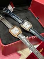 Cartier High Quality _ New Santos Dumont Men's and Women's Watches  Original Swiss highpower quartz movement/imported original ChangA grade special clamp with diamond version - Image 30