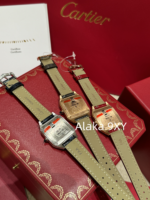 Cartier High Quality _ New Santos Dumont Men's and Women's Watches  Original Swiss highpower quartz movement/imported original ChangA grade special clamp with diamond version - Image 32