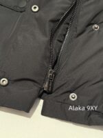 Miumiu leather collar down jacket  The new down bread jacket for autumn and winter of 24 is made of 90 goose down material, which is suitable for reducing the age of the short and loose silhouette version and keeping warm according to the national standard. - Image 5