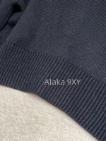 CELINE's "Elegant Lady's Niche Design" 24 French Sweet Age Reducing Collar with Bow Decoration for Slimming and Slimming, Diamond Buckle Knitted Cardigan - Image 9