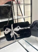 Chanel  24B Early Autumn New Style  Bow Bead Letter Logo Chain  miniCF ComingInvincible Heavy Industries' limited edition that is extremely difficult to buy - Image 8